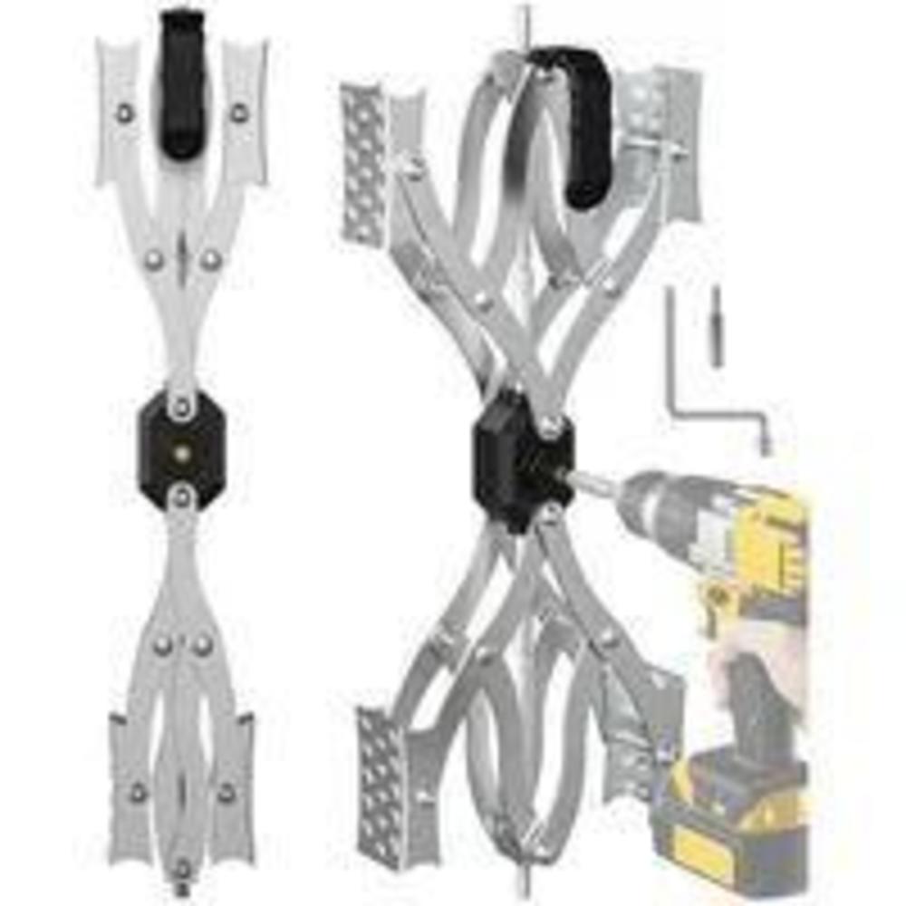 X-Shape Wheel Chocks Stabilizer XL rv travel trailerExtended Allow Drill Adjust
